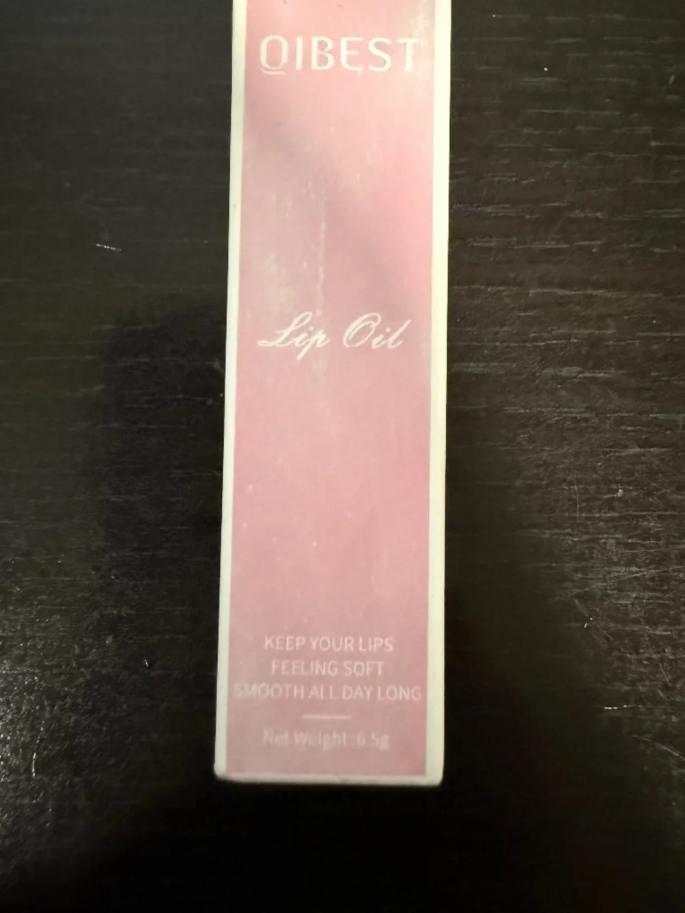 QIBEST Color Changing Shimmer Lip Oil Q2394 6.5g NIB Exp 2027